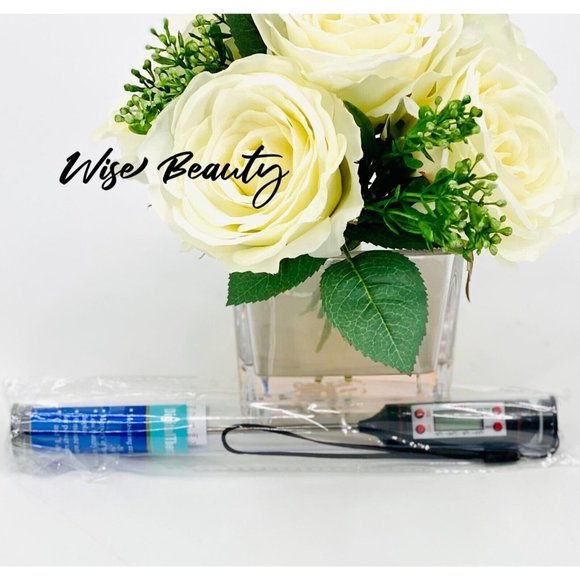 Woody Cedar Wood Grill Scraper & Meat Thermometer Bottle Opener Basting Brush - Picture 6 of 6